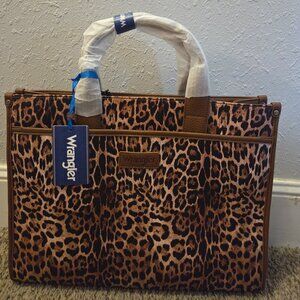 Wrangler Leopard Tote Bag ( WG288-8119LP)